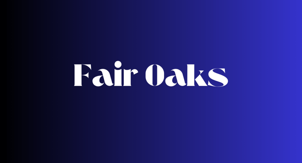 Fair Oaks Plumbing Services