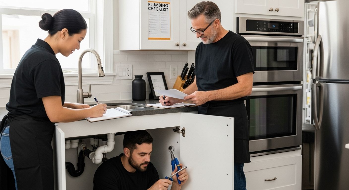 homeowner plumbing checklist