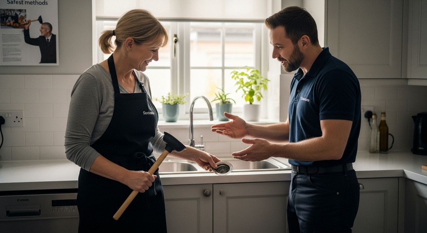 safest drain cleaning methods