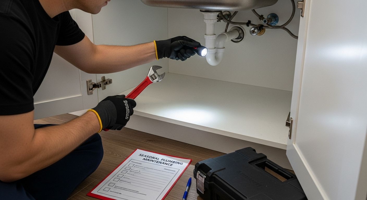 seasonal plumbing maintenance home inspection