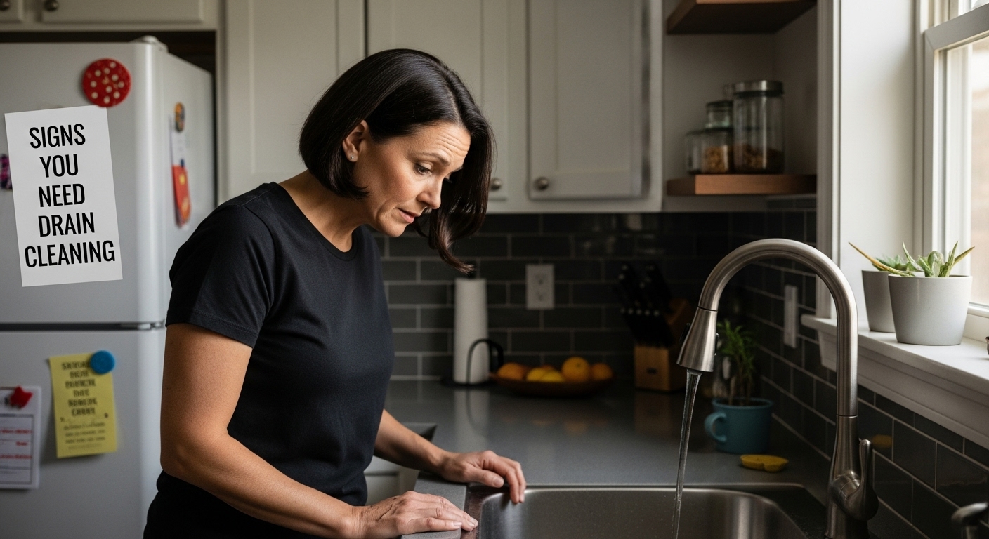 kitchen drain clogged