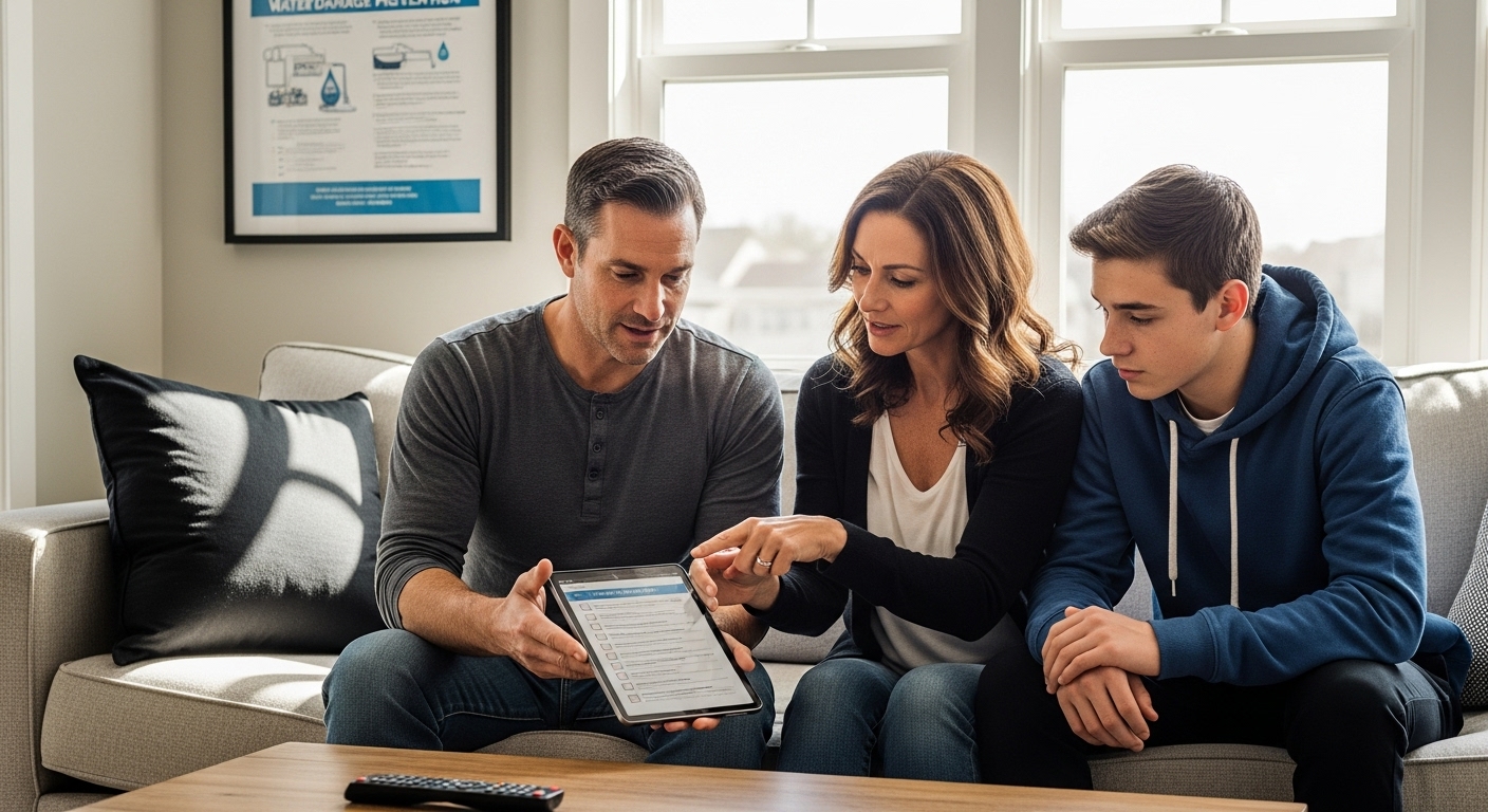 homeowner water damage prevention