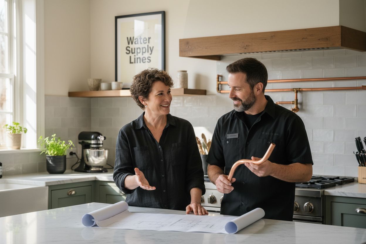 water supply lines home