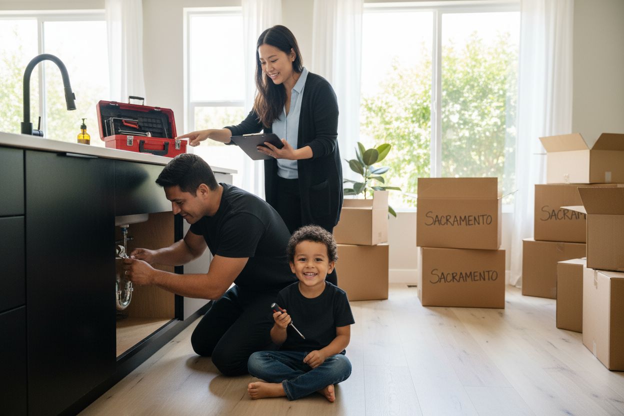 Sacramento home inspection family