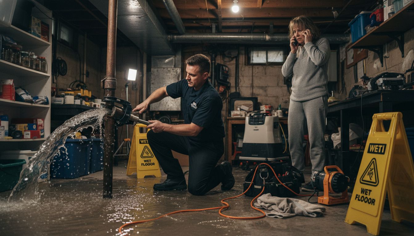 plumbing emergency response