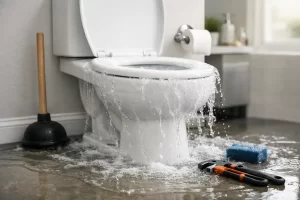 Overflowing Toilet Repair: What to Do Fast