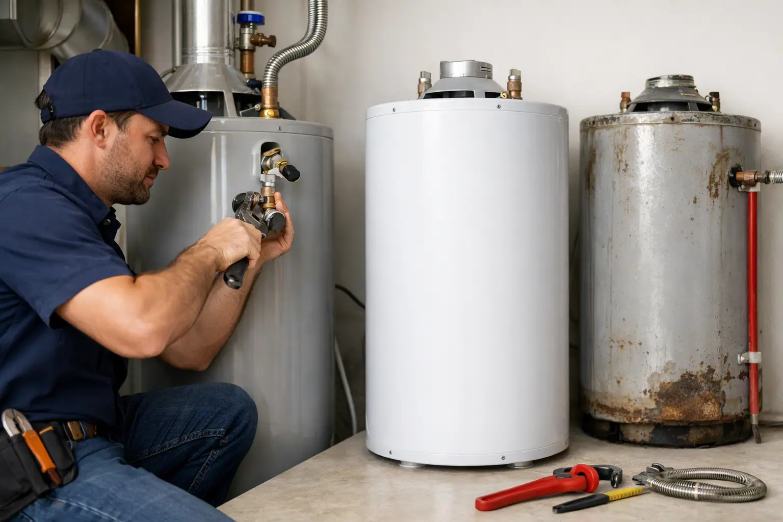 Water Heater Replacement and Installation