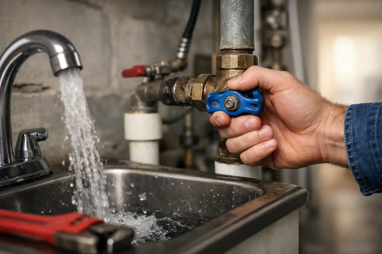 How to Shut Off Water Fast at Home