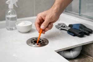 How to Clear a Shower Drain Without Pipe Damage