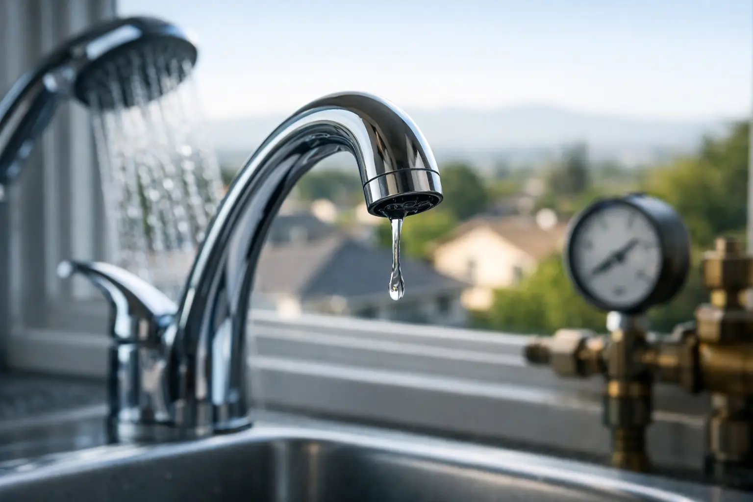 Why Water Pressure Drops in Sacramento Homes