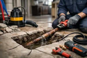 Slab Leak Repair Case Study for Sacramento Homes